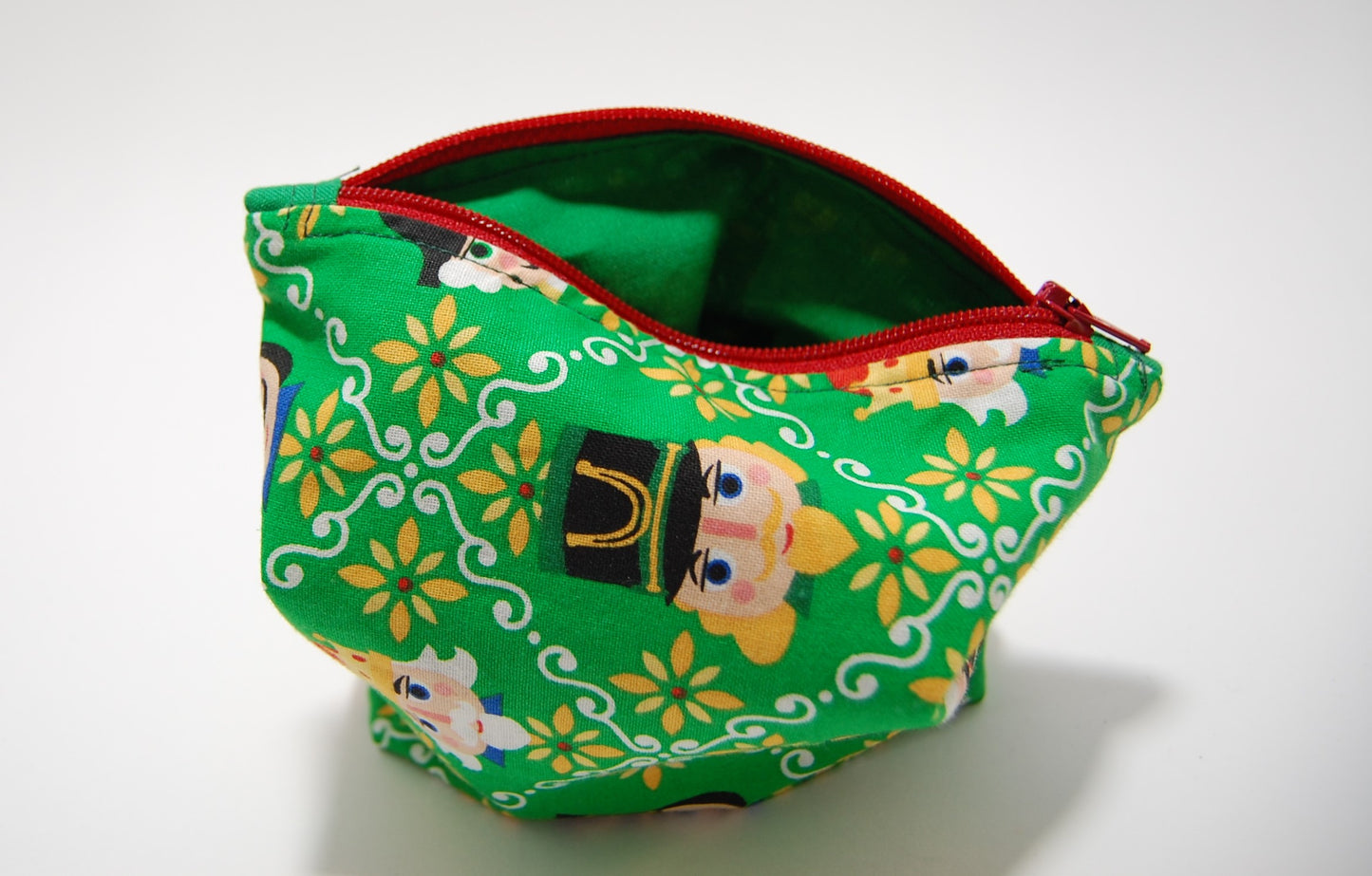 Nutcracker 6" Zippered Pouch/Makeup Bag