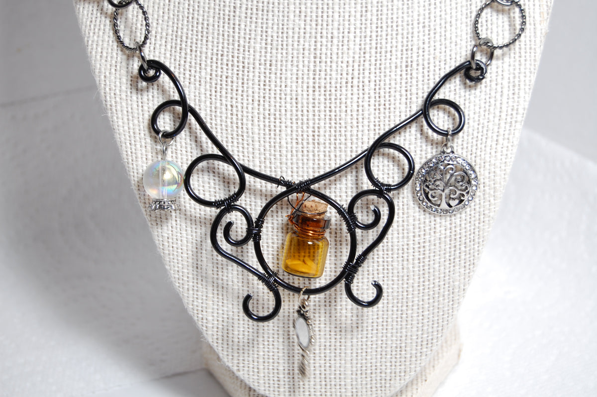 Samhain Reflection & Intention Necklace