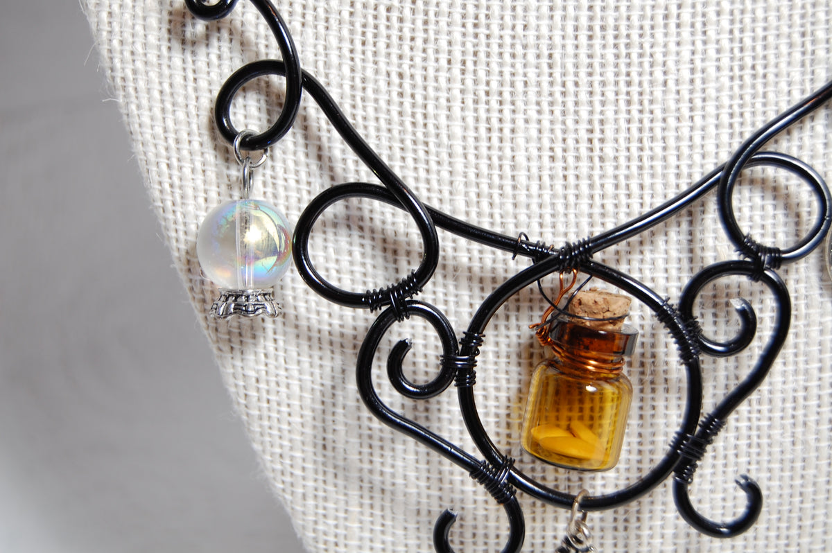 Samhain Reflection & Intention Necklace