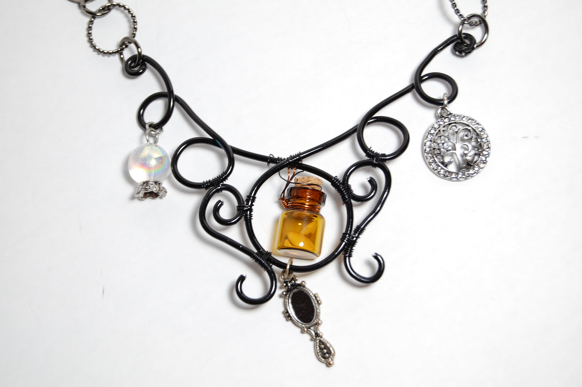 Samhain Reflection & Intention Necklace