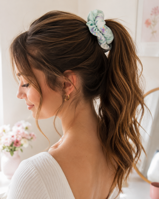 Pastel Unicorn Scrunchie Trio