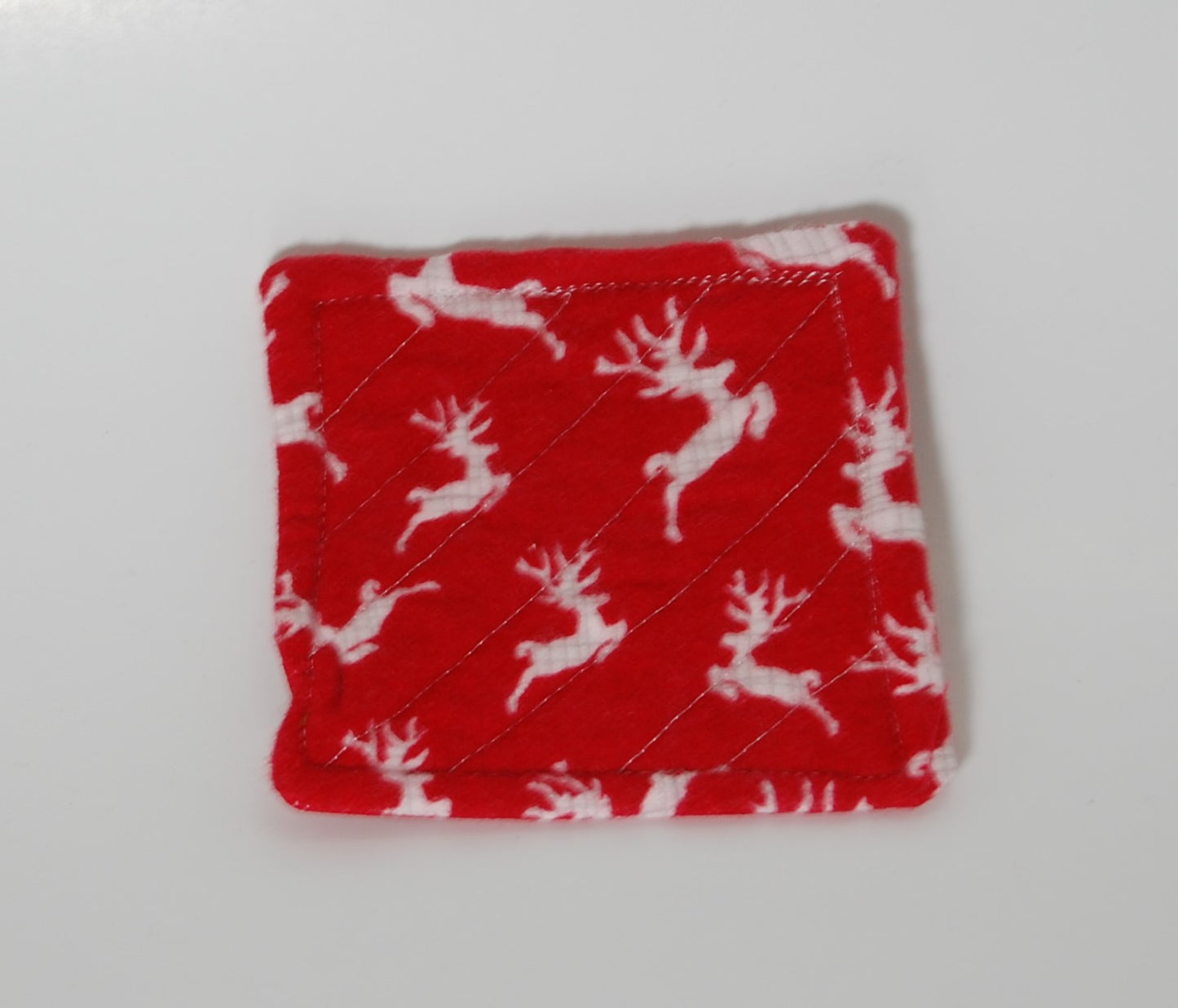 Handmade Christmas Mug Rugs – Set of 5 Quilted Holiday Coasters