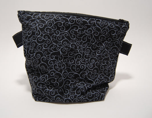 Midnight Swirl Zipper Pouch