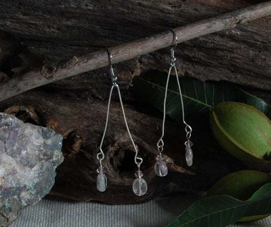 Crystal Whisper Earrings