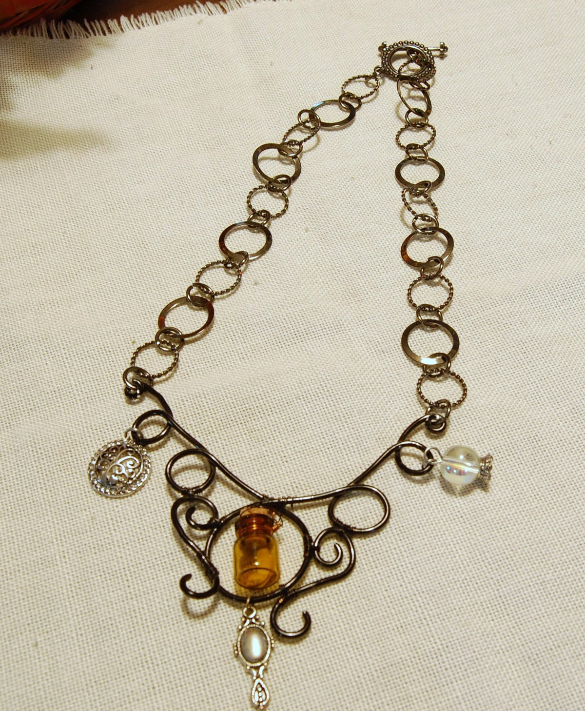 Samhain Reflection & Intention Necklace