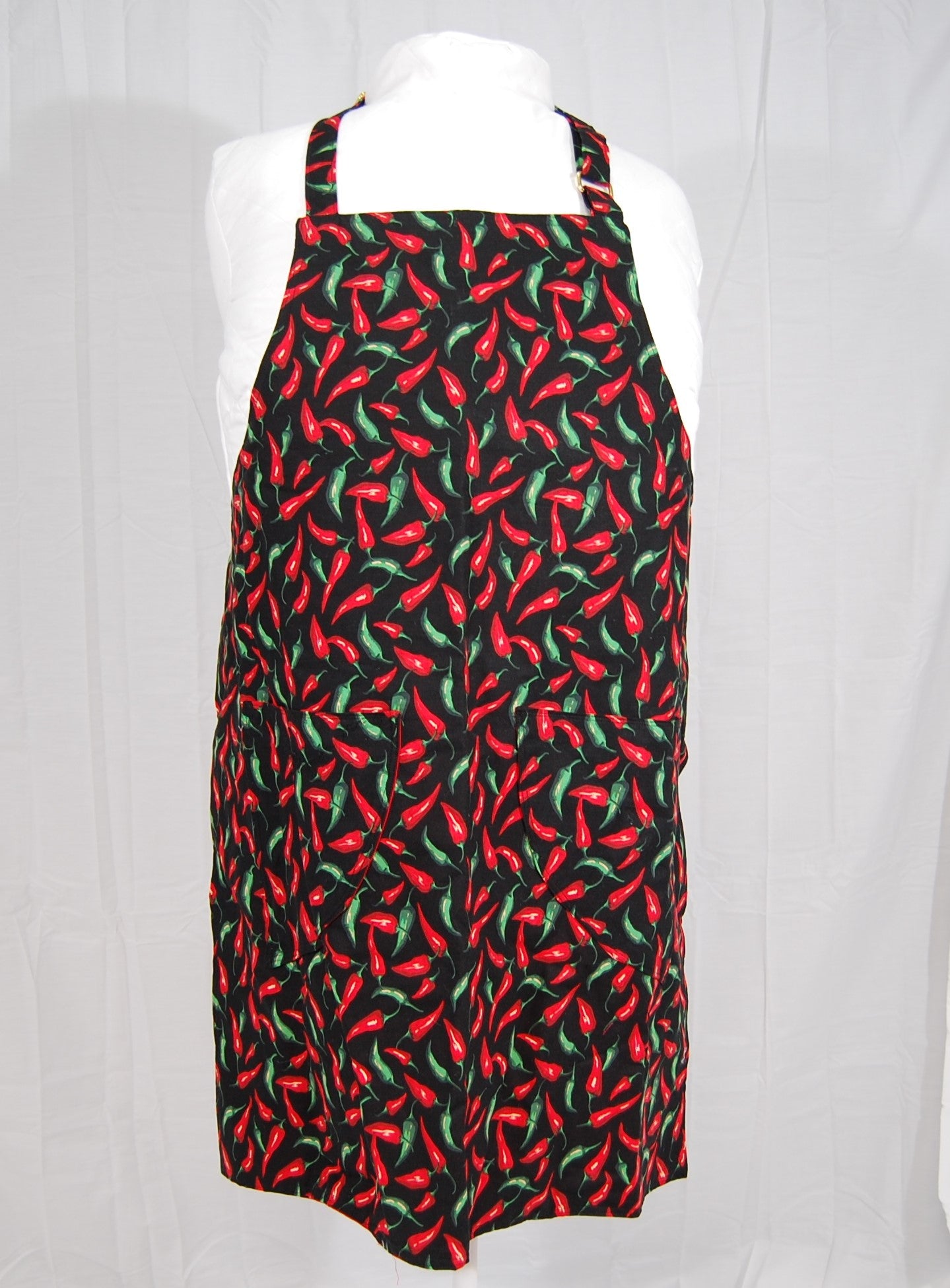 Chili Pepper Lined Apron
