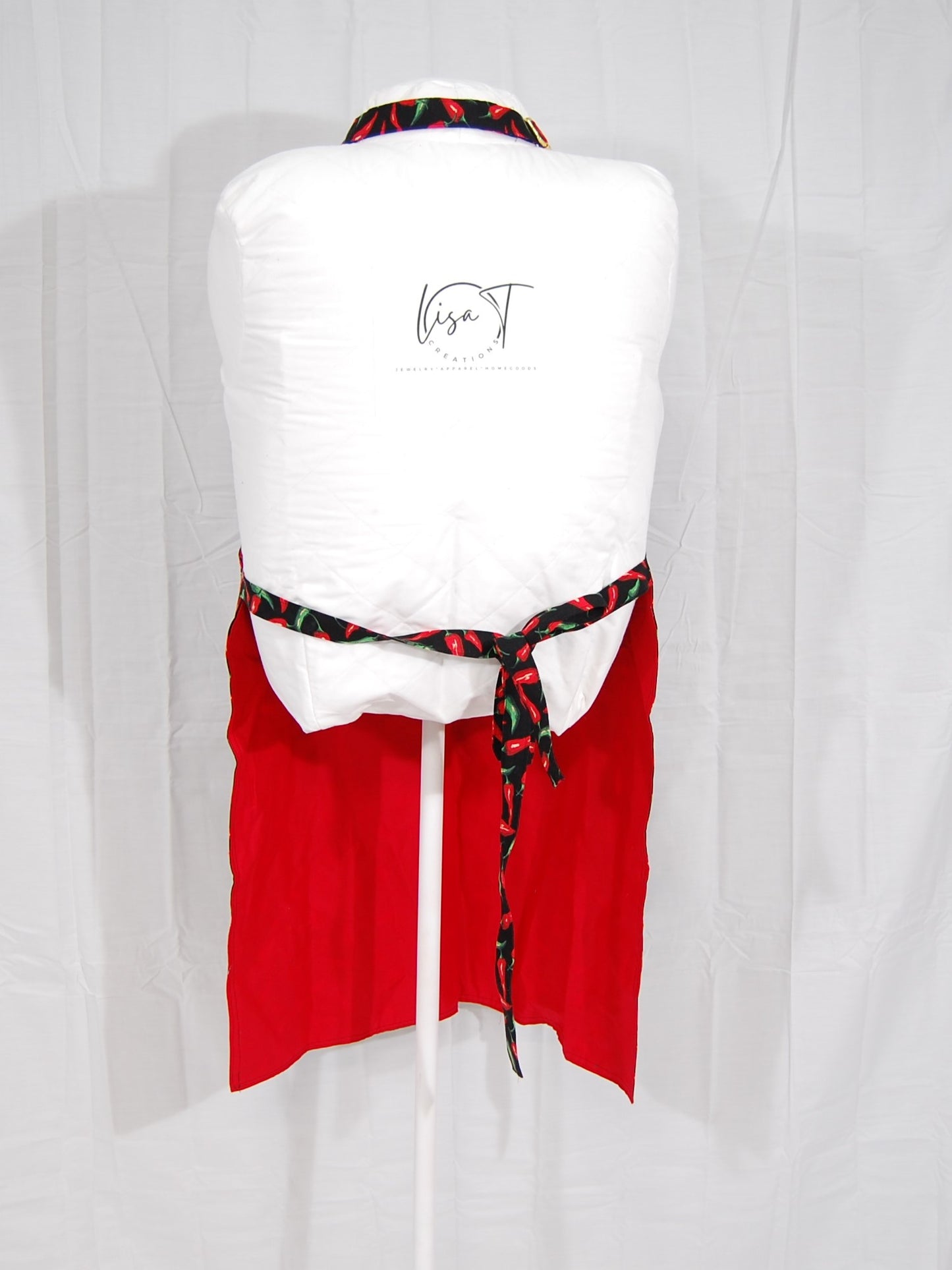 Chili Pepper Lined Apron