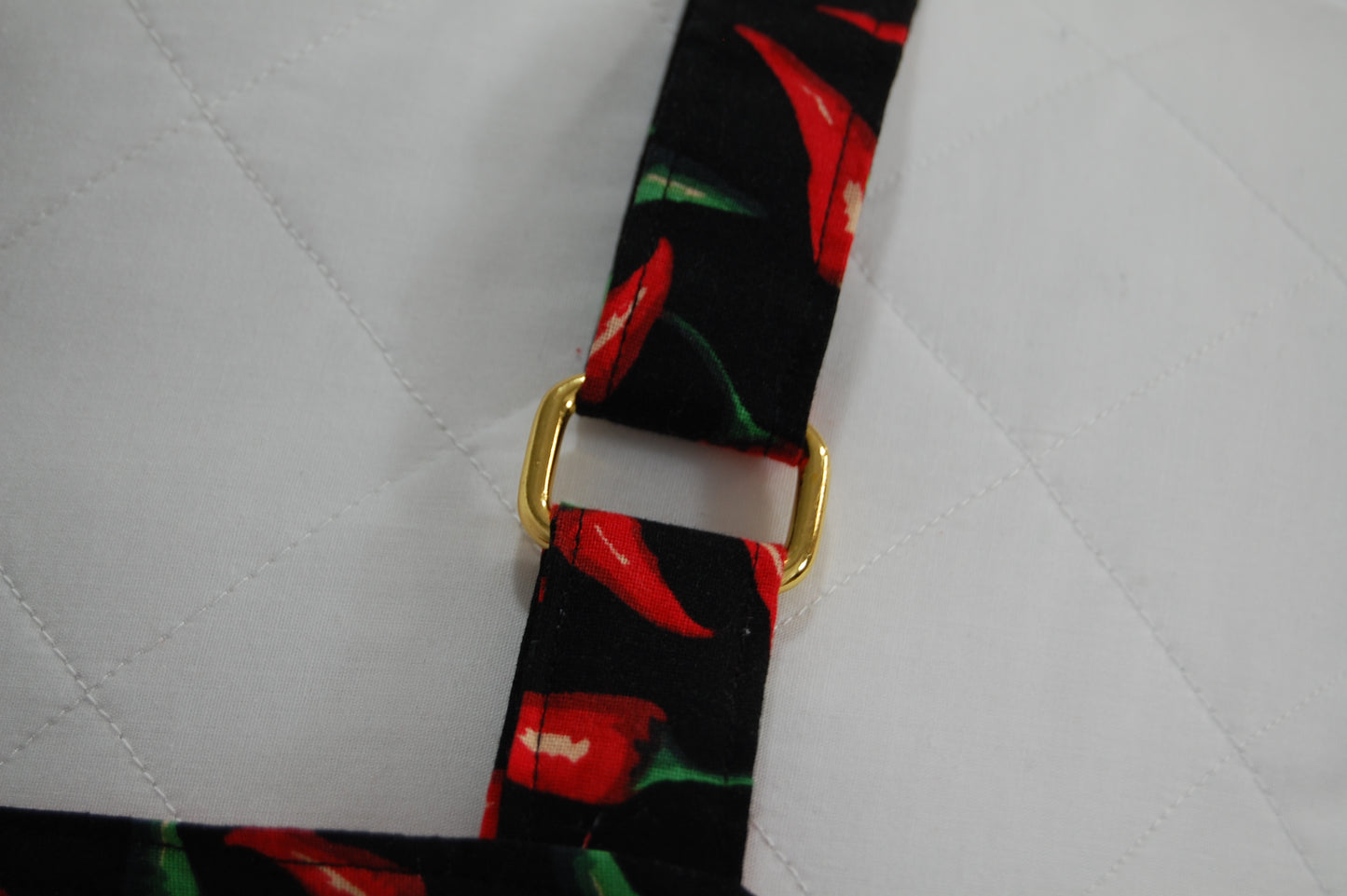 Chili Pepper Lined Apron