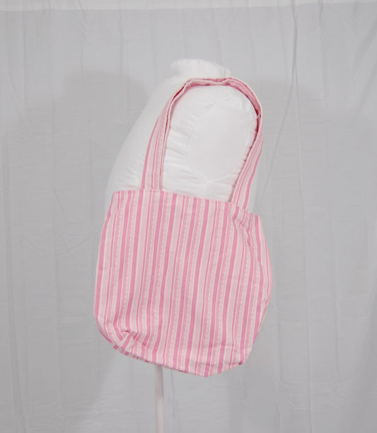 Pink Preppy Tote Bag