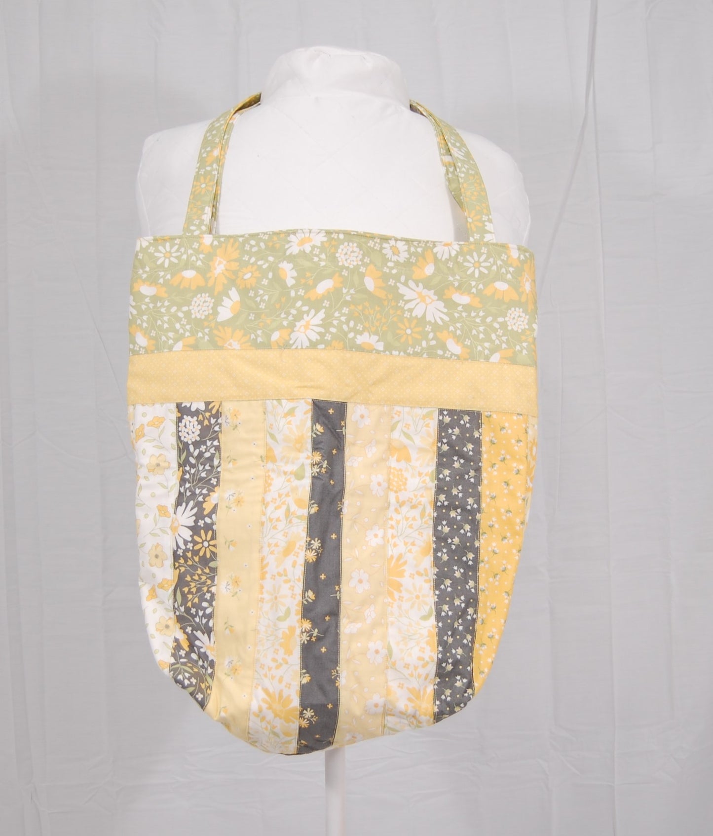 Sage & Wildflower Patchwork Tote