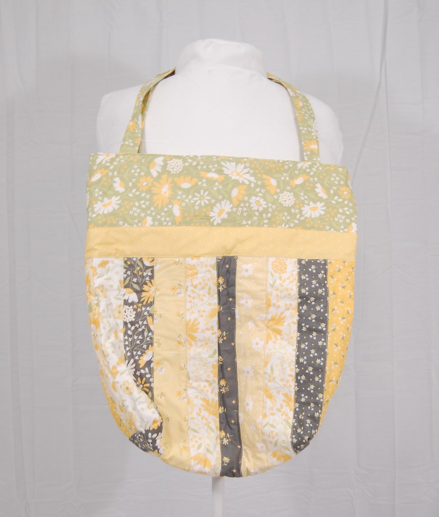 Sage & Wildflower Patchwork Tote