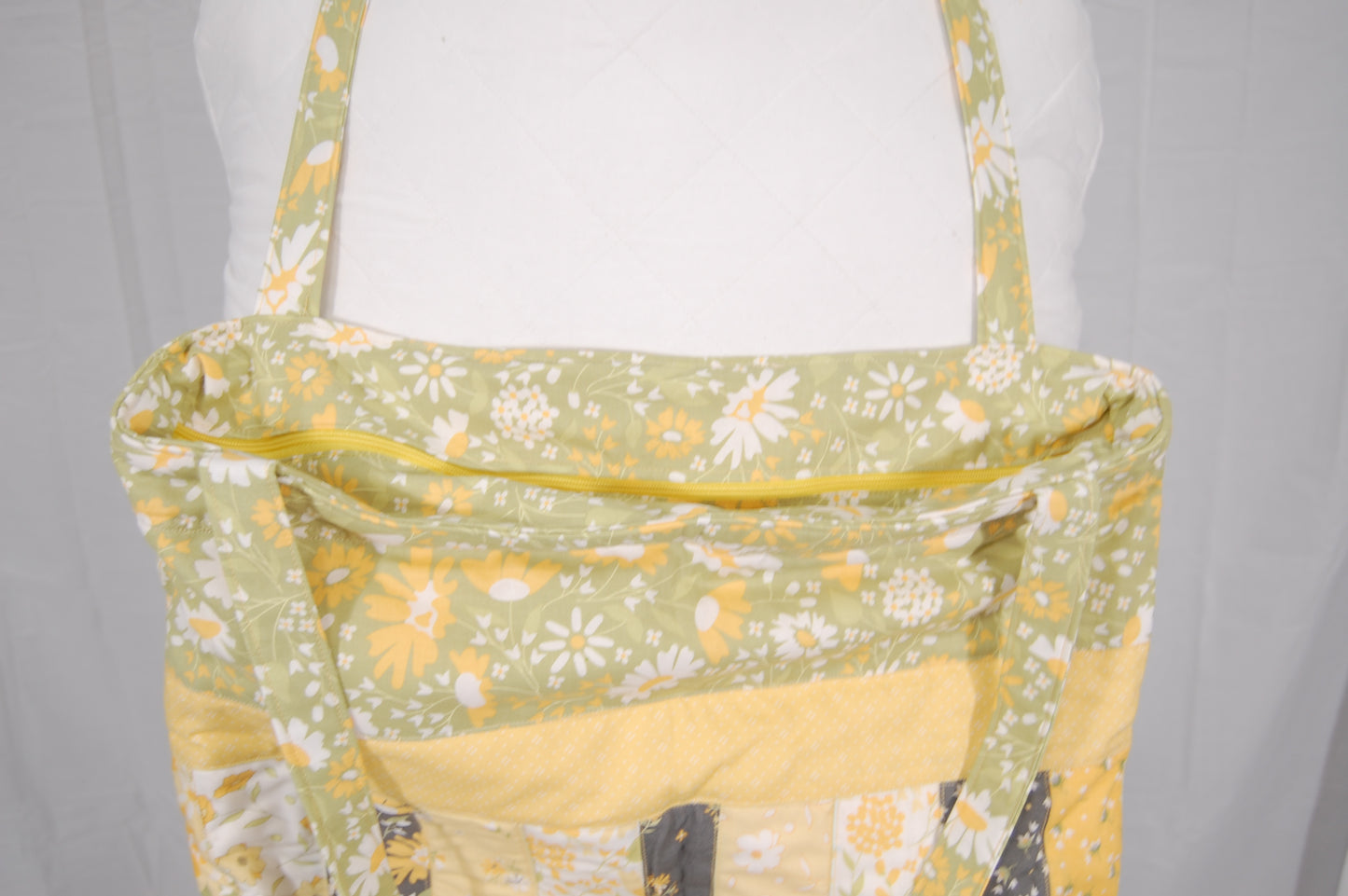 Sage & Wildflower Patchwork Tote