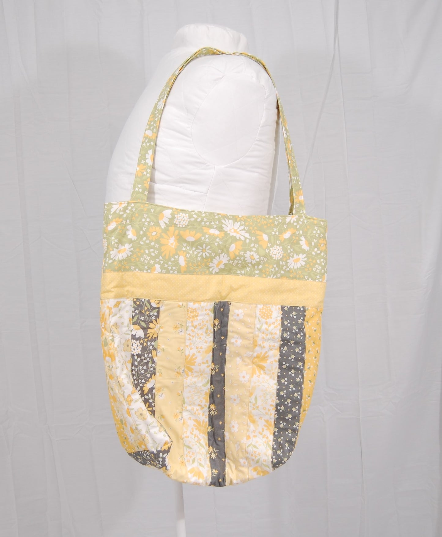 Sage & Wildflower Patchwork Tote