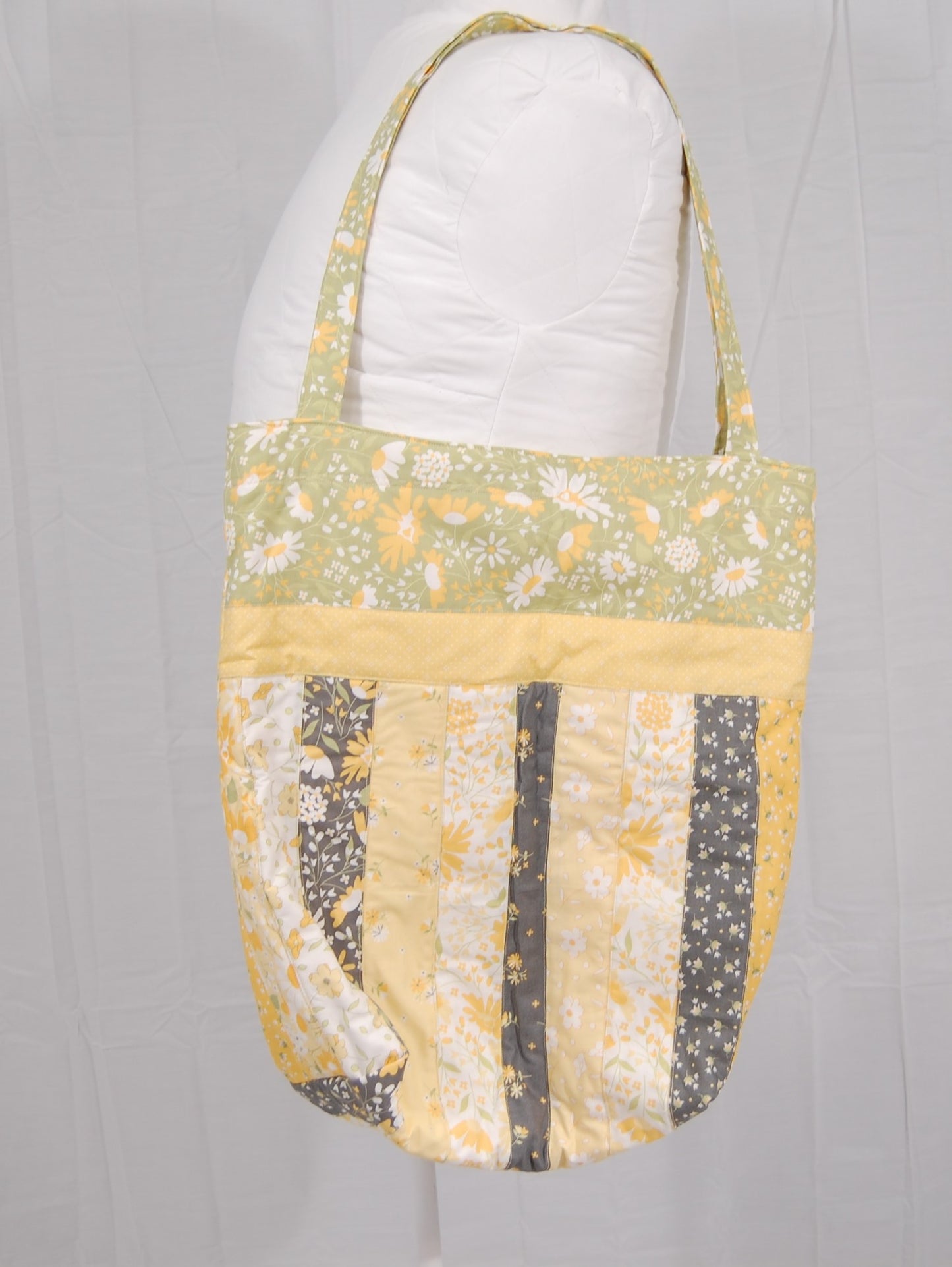 Sage & Wildflower Patchwork Tote