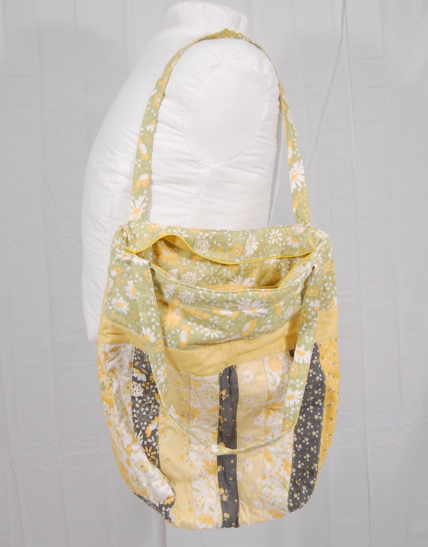 Sage & Wildflower Patchwork Tote