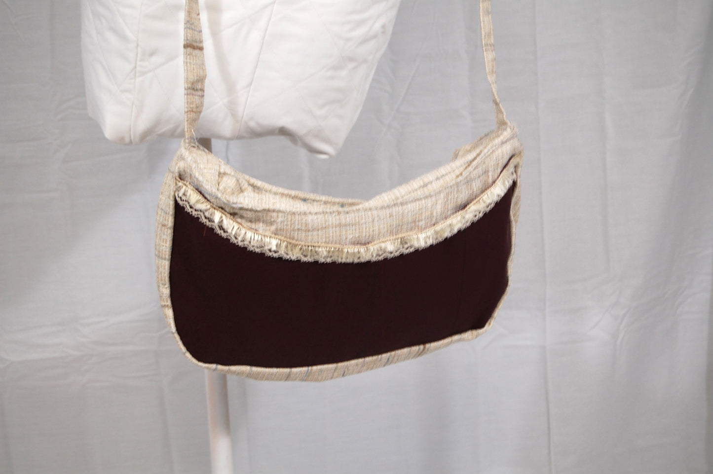 Moonlit Lace Boho Crossbody Purse