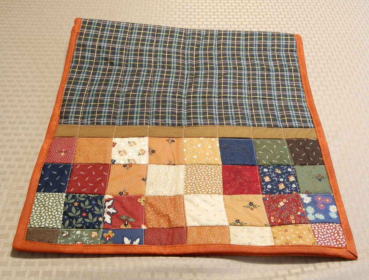 Autumn Harvest Quilted Table Runner & Reversible Napkin Set