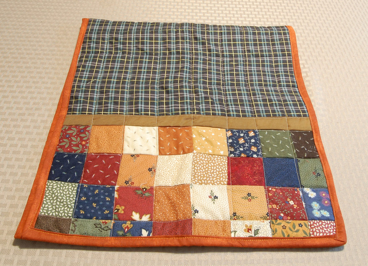 Autumn Harvest Quilted Table Runner & Reversible Napkin Set