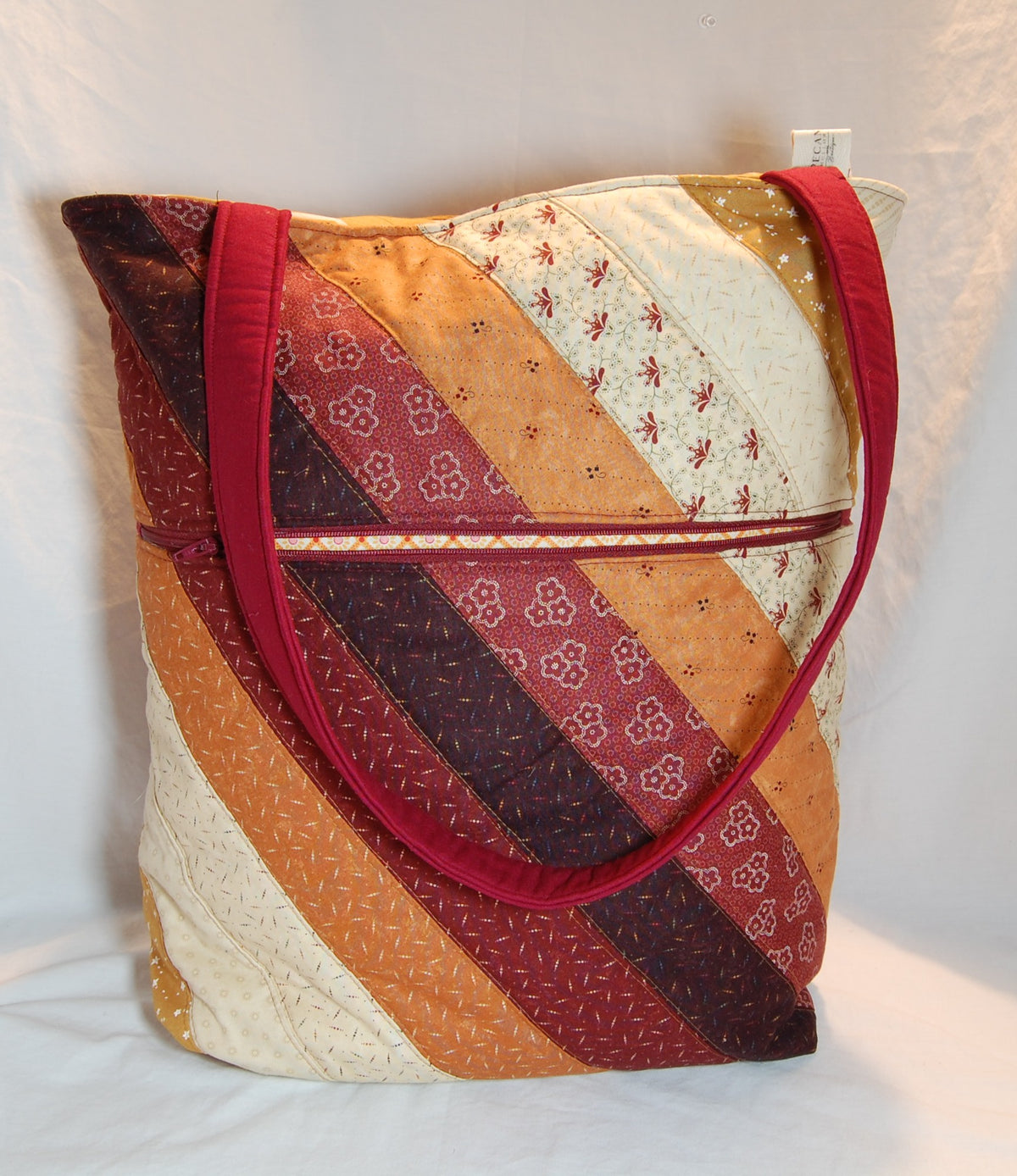 Autumn Harvest Quilted Diagonal Weekend Getaway Bag