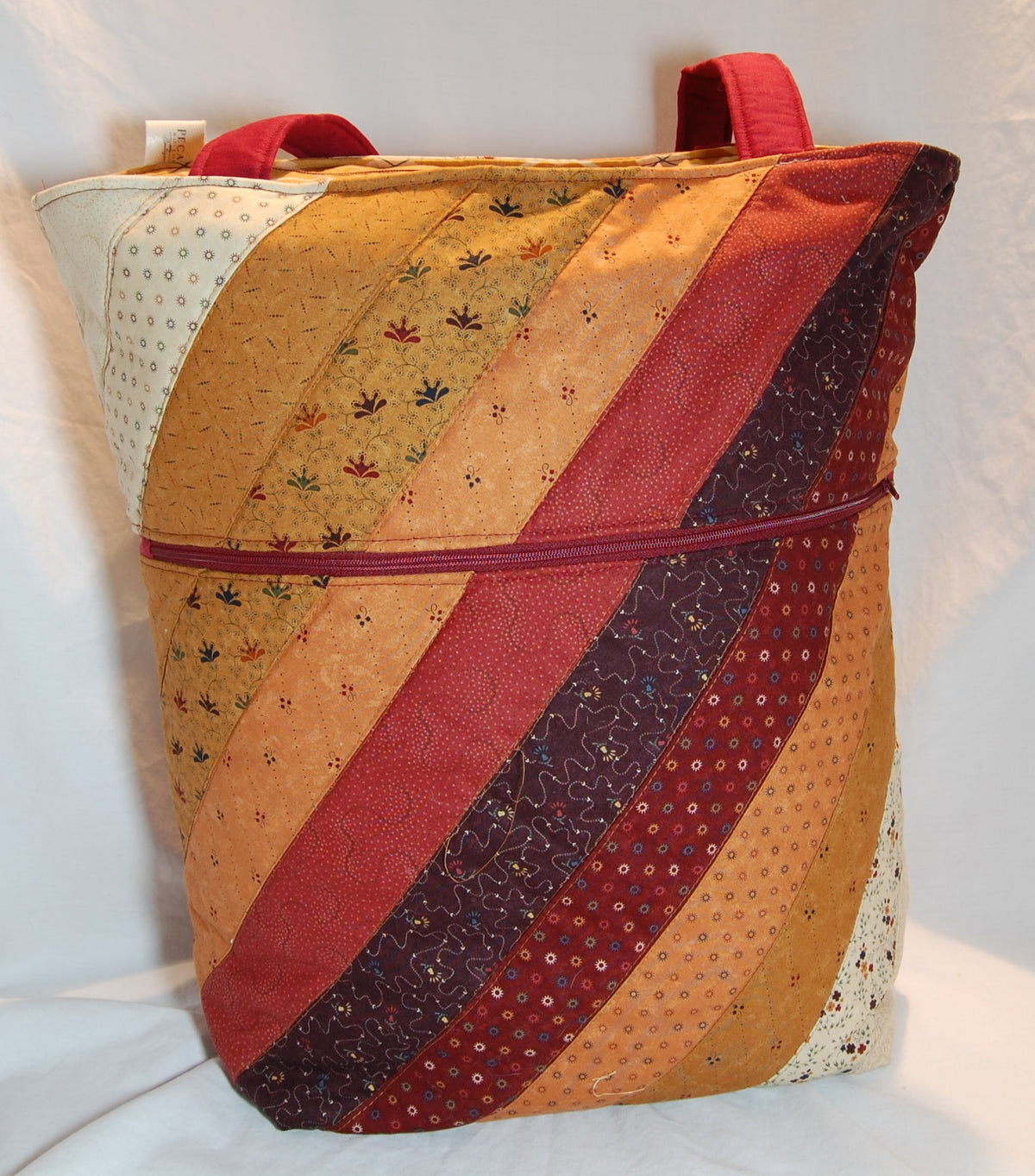 Autumn Harvest Quilted Diagonal Weekend Getaway Bag