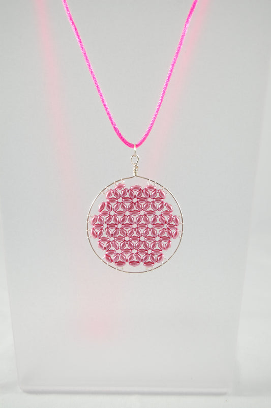 Sacred Geometry Flower of Life Necklace