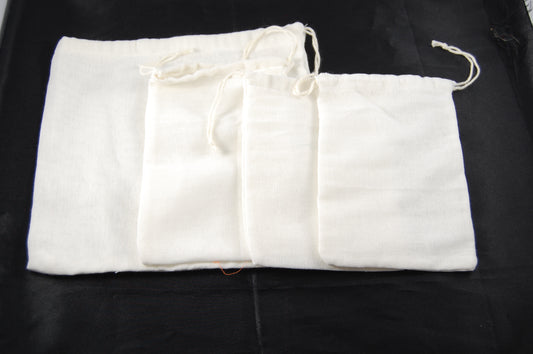 Eco-Friendly Drawstring Produce Bag Set – Reusable Grocery Storage Bags