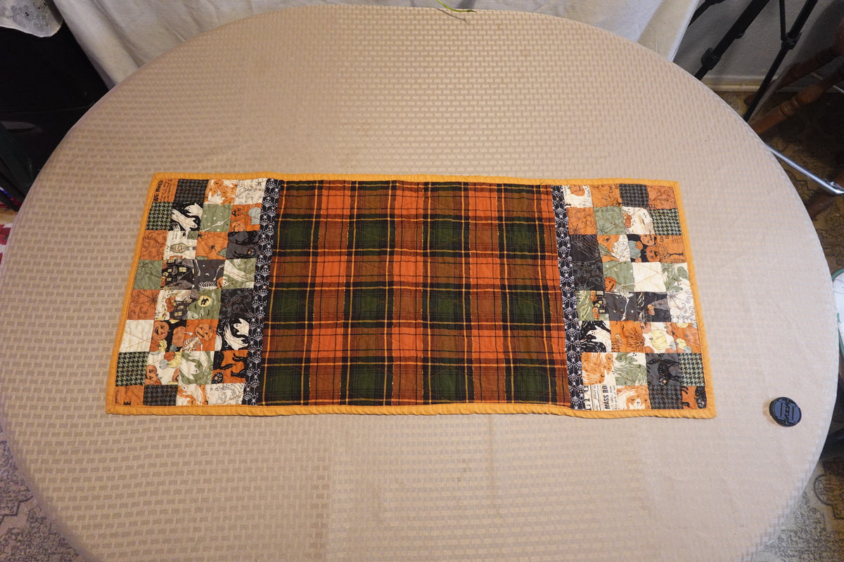 Harvest Patchwork Table Runner with Coordinating Napkins